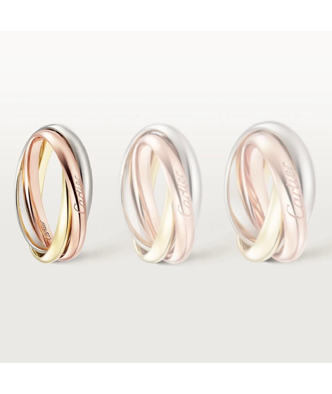 CARTIER Мульти кольцо из розового золота, фото 8