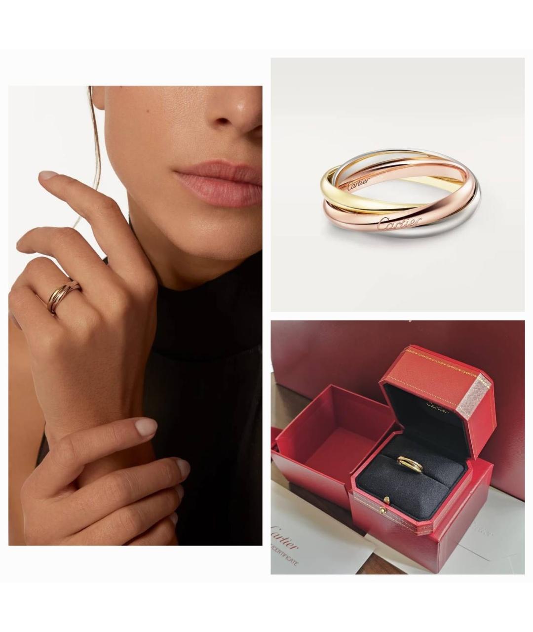 CARTIER Мульти кольцо из розового золота, фото 7