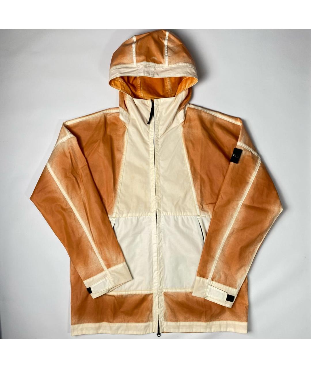 STONE ISLAND Оранжевая куртка, фото 6