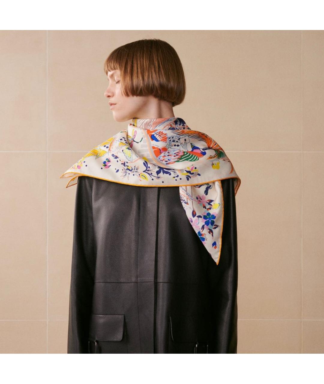 HERMES Шелковый платок, фото 3