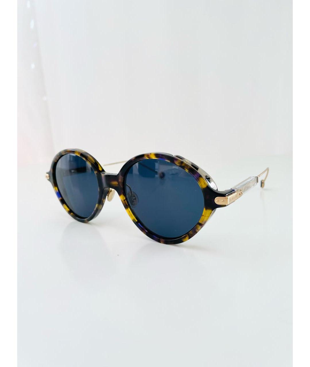 CHRISTIAN DIOR Мульти металлические солнцезащитные очки, фото 7