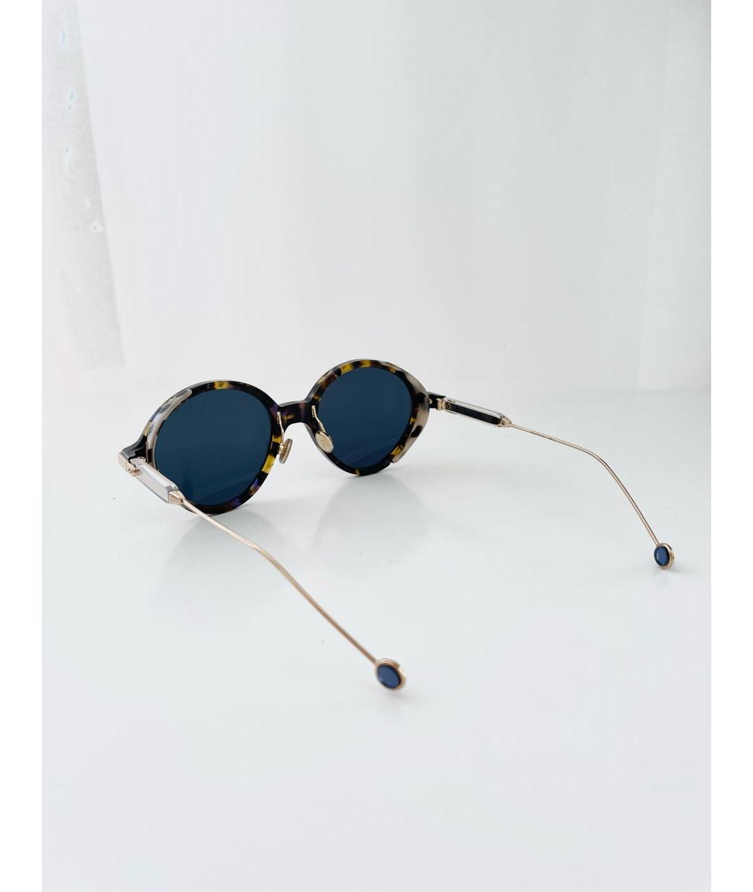 CHRISTIAN DIOR Мульти металлические солнцезащитные очки, фото 6