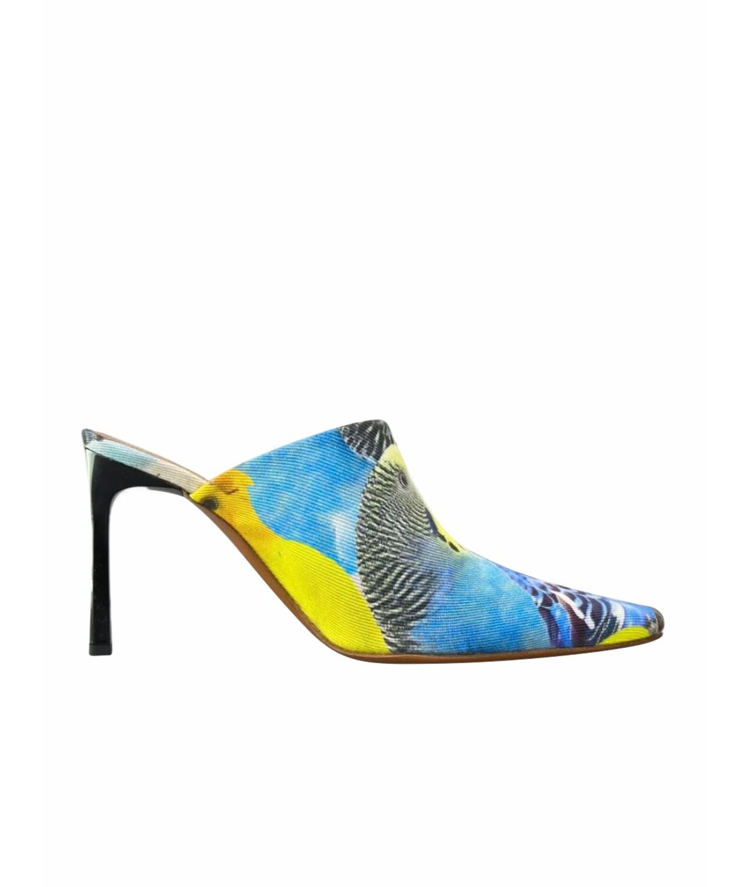 LOEWE Мульти текстильные мюли, фото 1