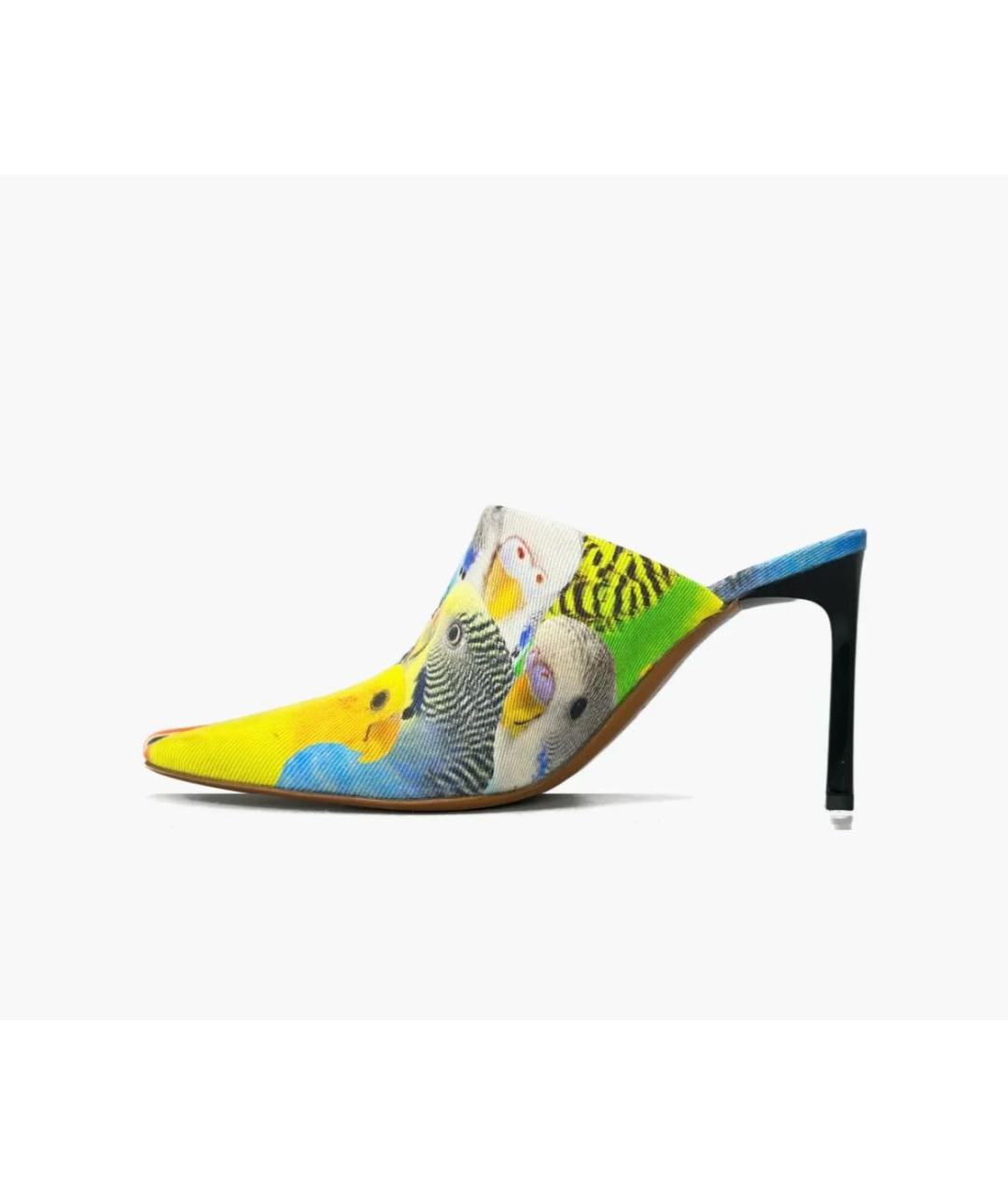 LOEWE Мульти текстильные мюли, фото 2