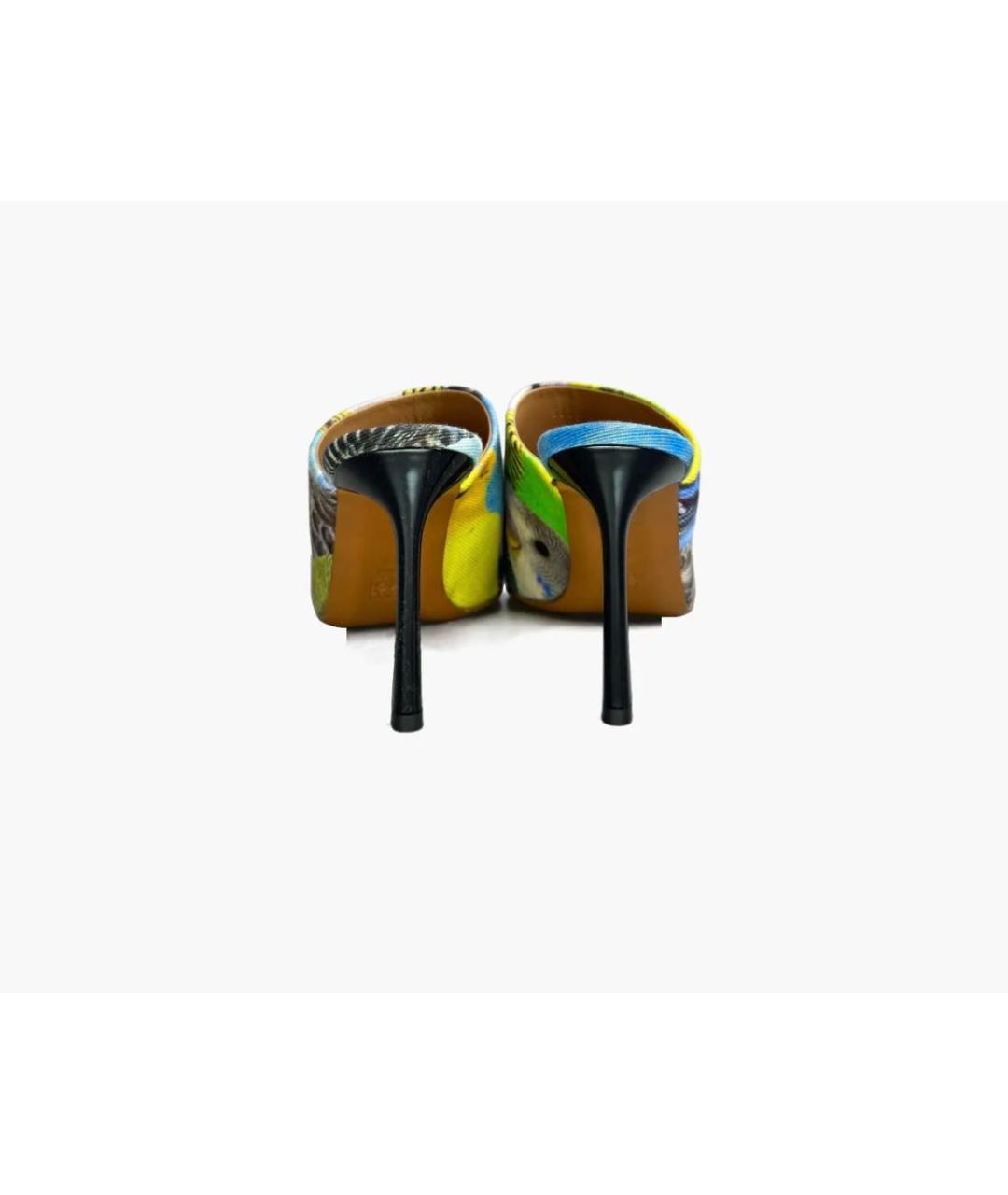 LOEWE Мульти текстильные мюли, фото 4