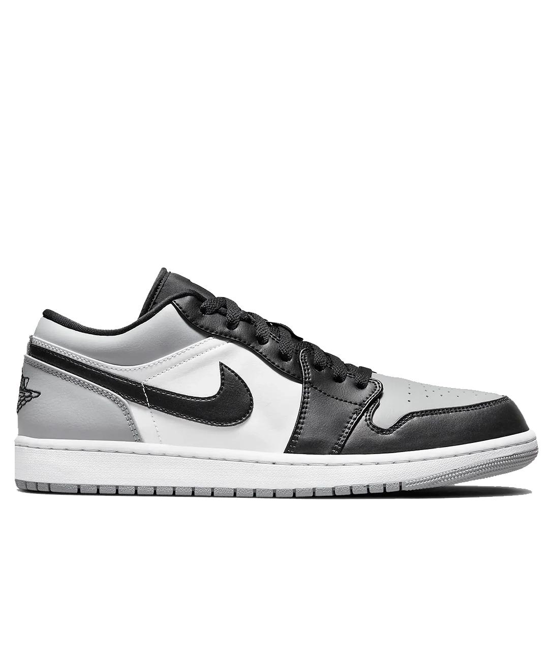 JORDAN Серые кожаные кроссовки, фото 1