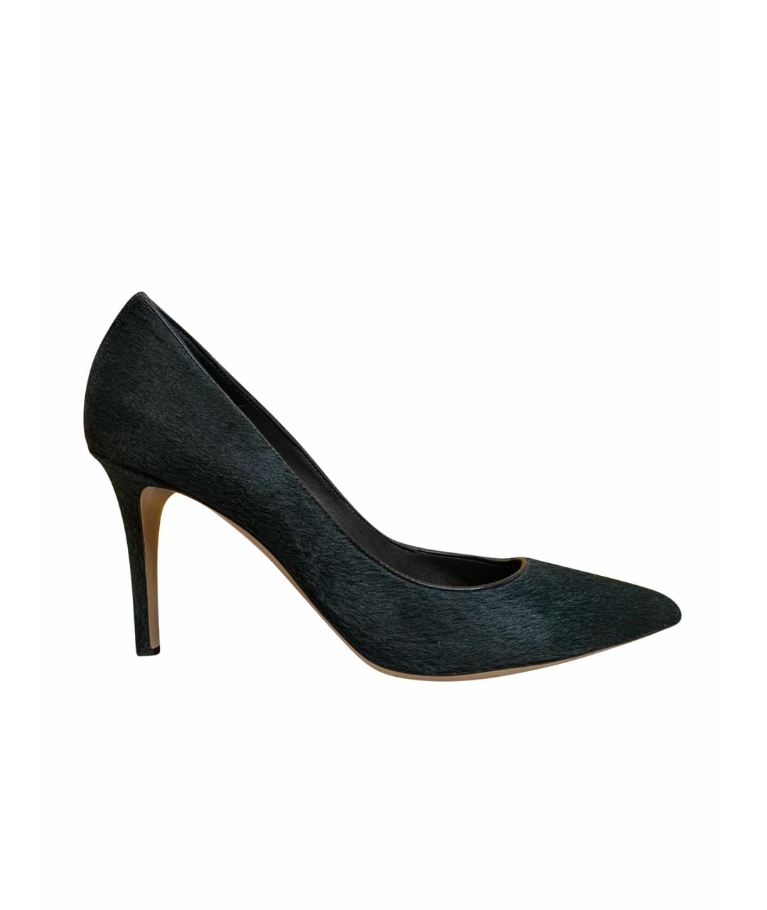 GIANVITO ROSSI Черные кожаные туфли, фото 1