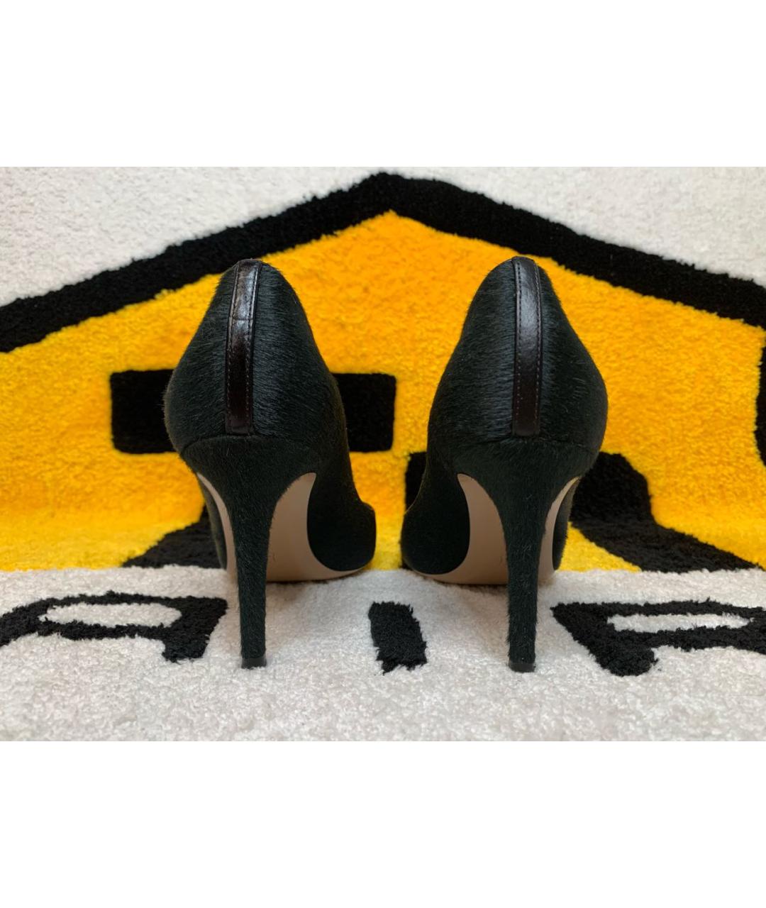 GIANVITO ROSSI Черные кожаные туфли, фото 4