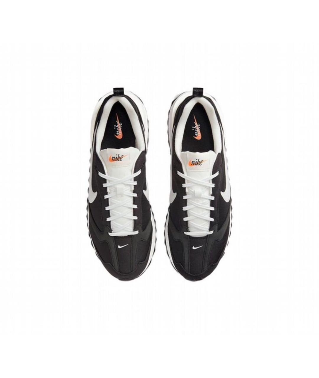 NIKE Черные текстильные низкие кроссовки / кеды, фото 3