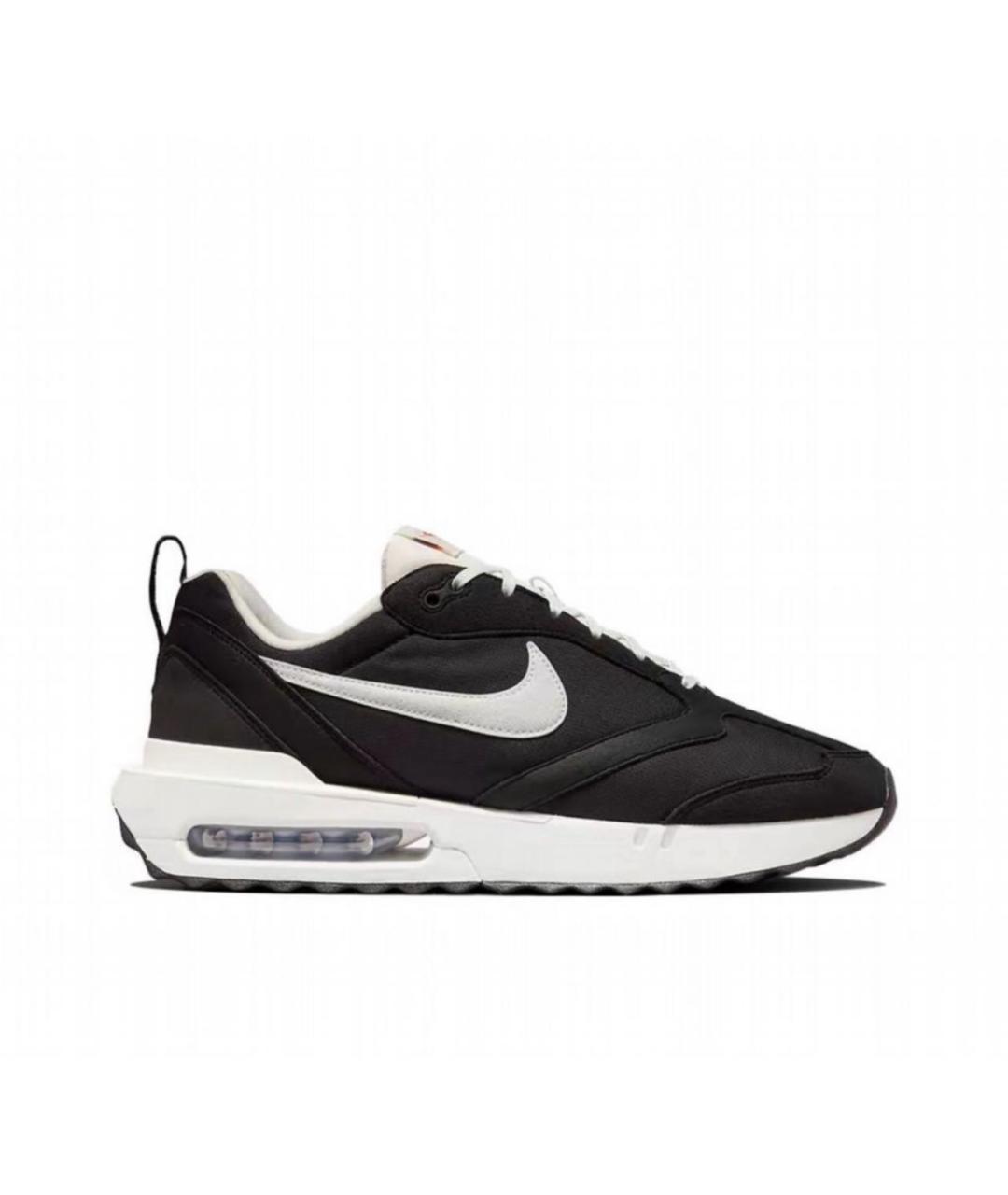 NIKE Черные текстильные низкие кроссовки / кеды, фото 9