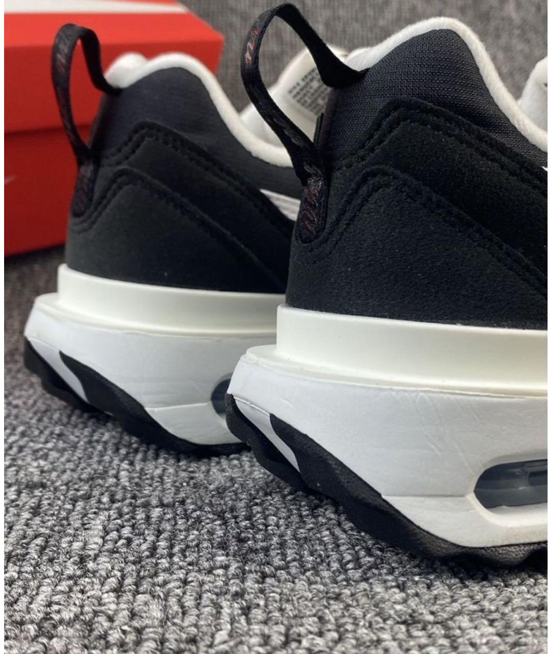 NIKE Черные текстильные низкие кроссовки / кеды, фото 7
