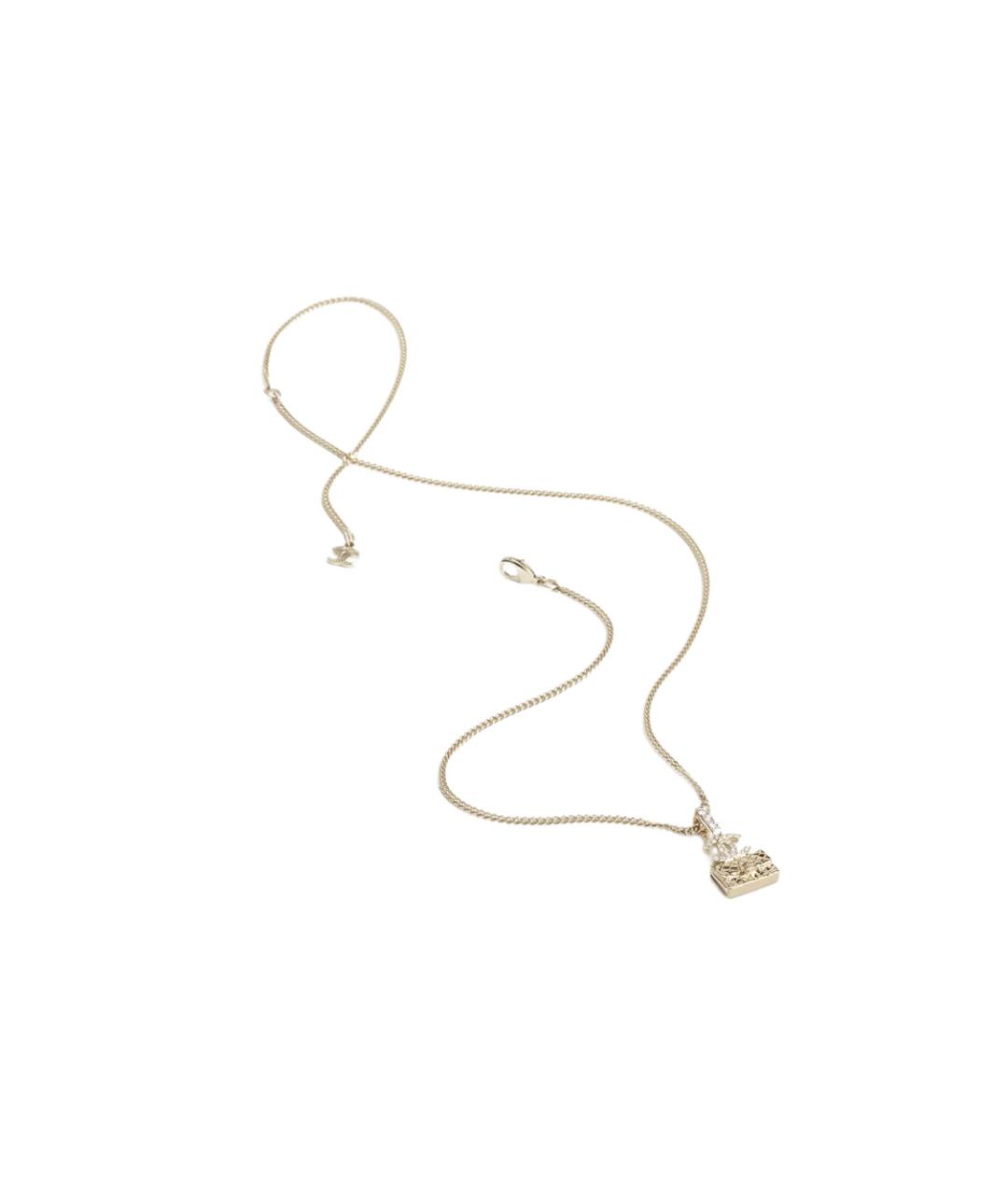 CHANEL Золотая подвеска, фото 2