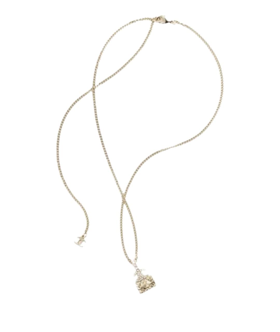 CHANEL Золотая подвеска, фото 1