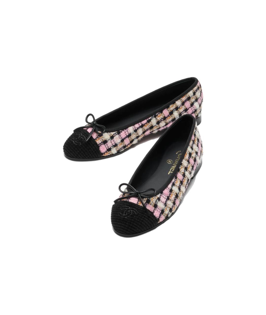 CHANEL Розовые балетки, фото 5
