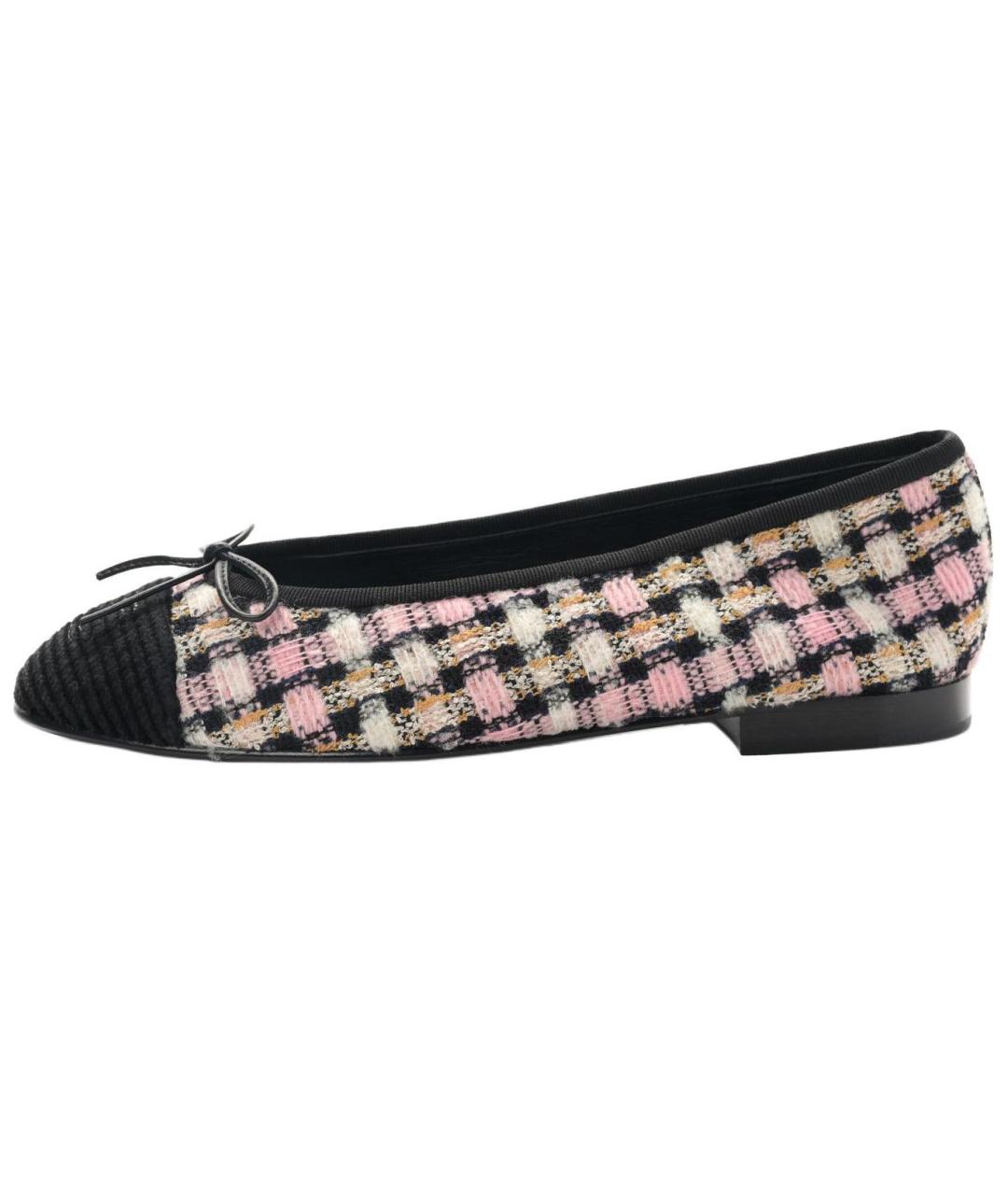 CHANEL Розовые балетки, фото 2