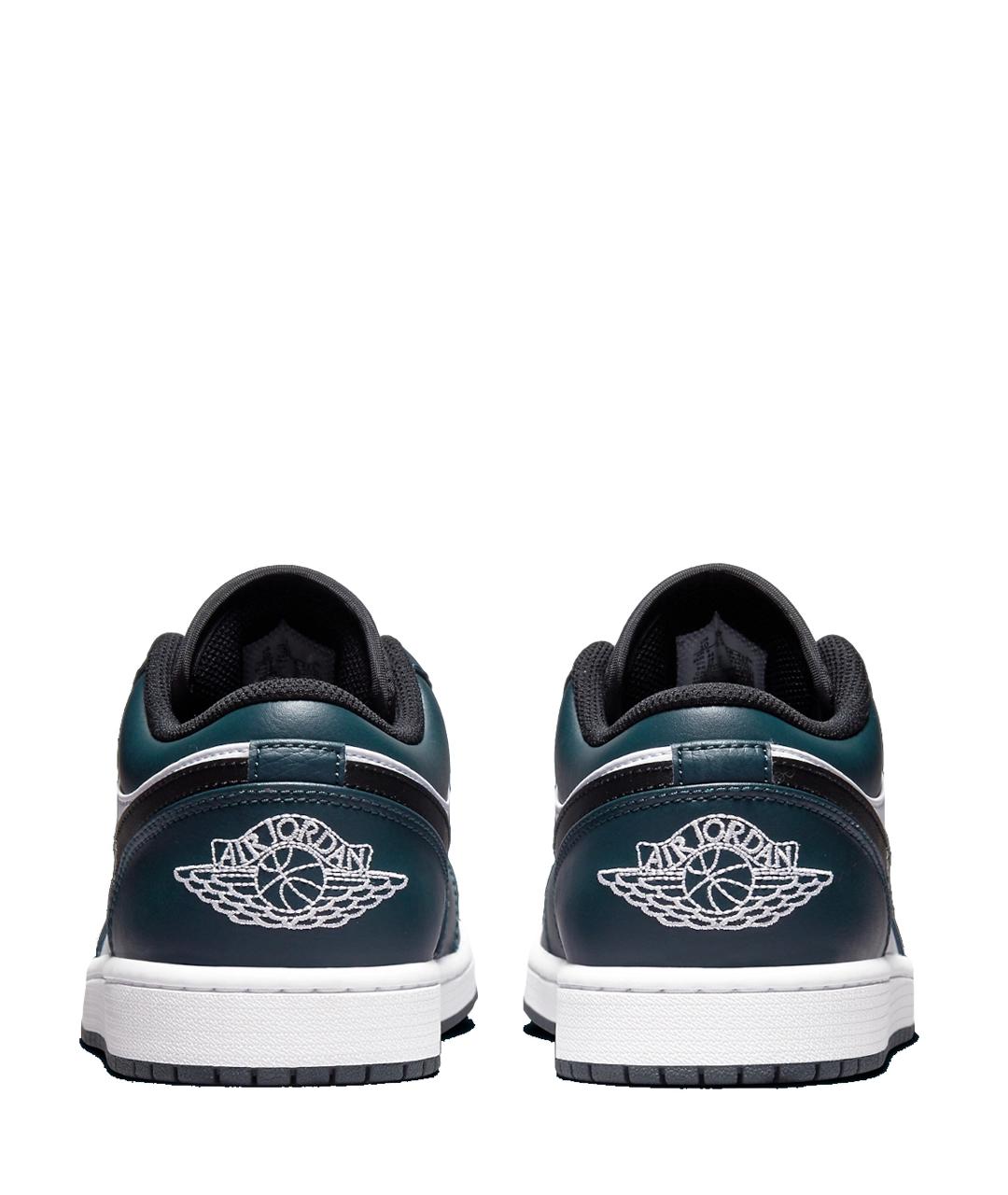 JORDAN Синие кожаные кроссовки, фото 3