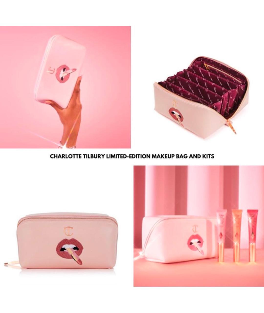 CHARLOTTE TILBURY Розовая косметичка, фото 4