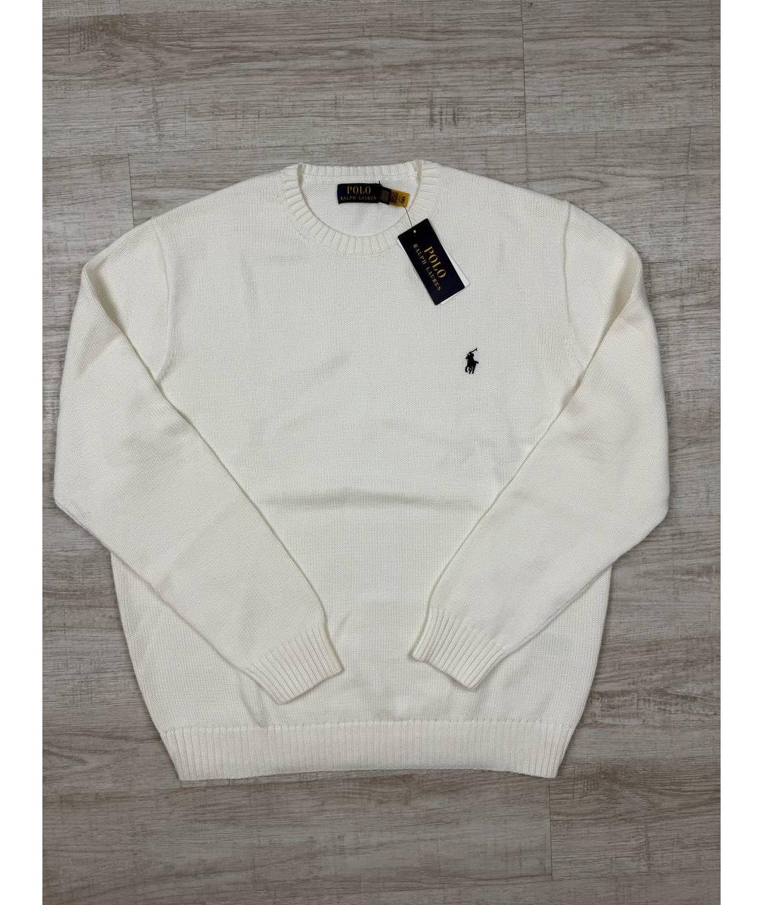 POLO RALPH LAUREN Белый джемпер / свитер, фото 6