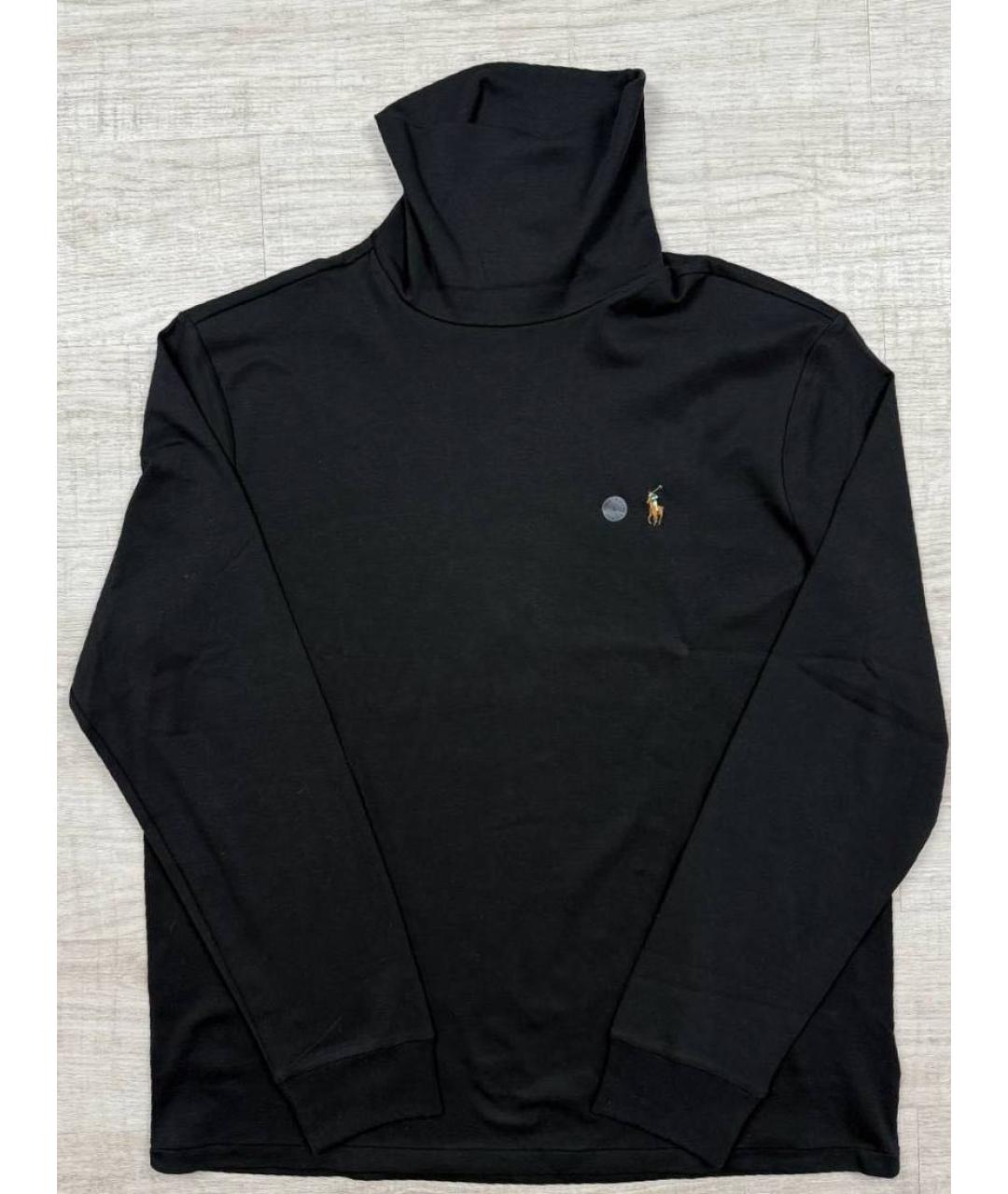 POLO RALPH LAUREN Черная водолазка, фото 5