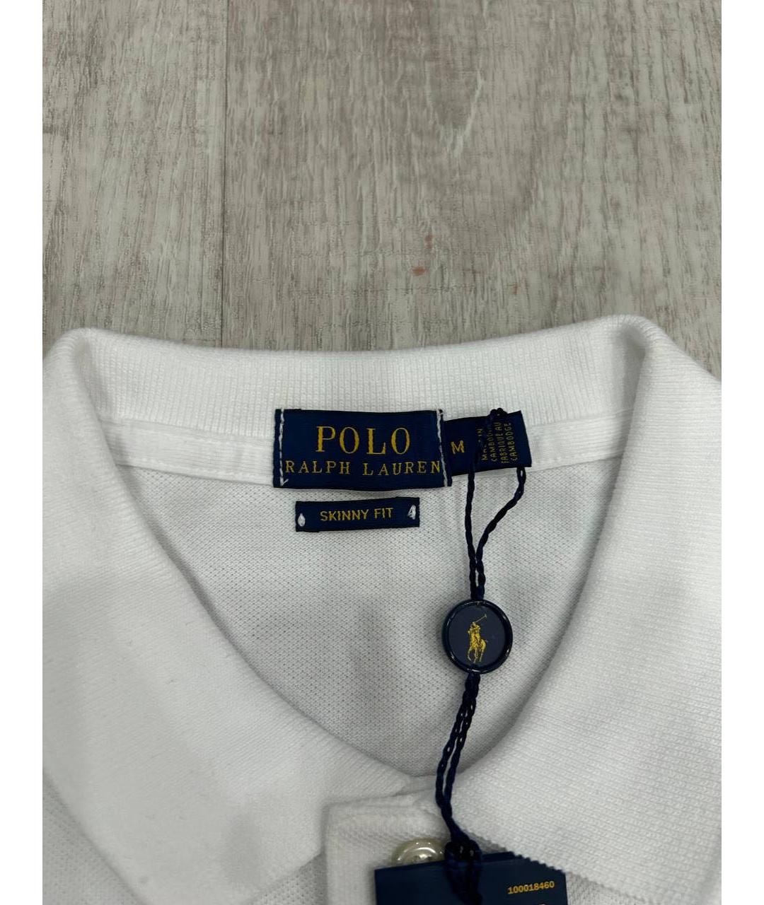 POLO RALPH LAUREN Белая футболка, фото 3