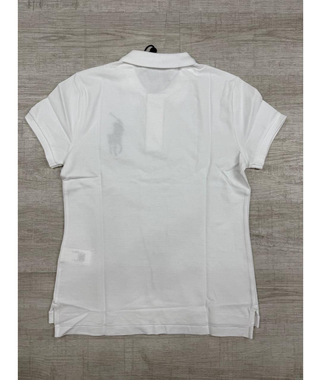 POLO RALPH LAUREN Белая футболка, фото 7