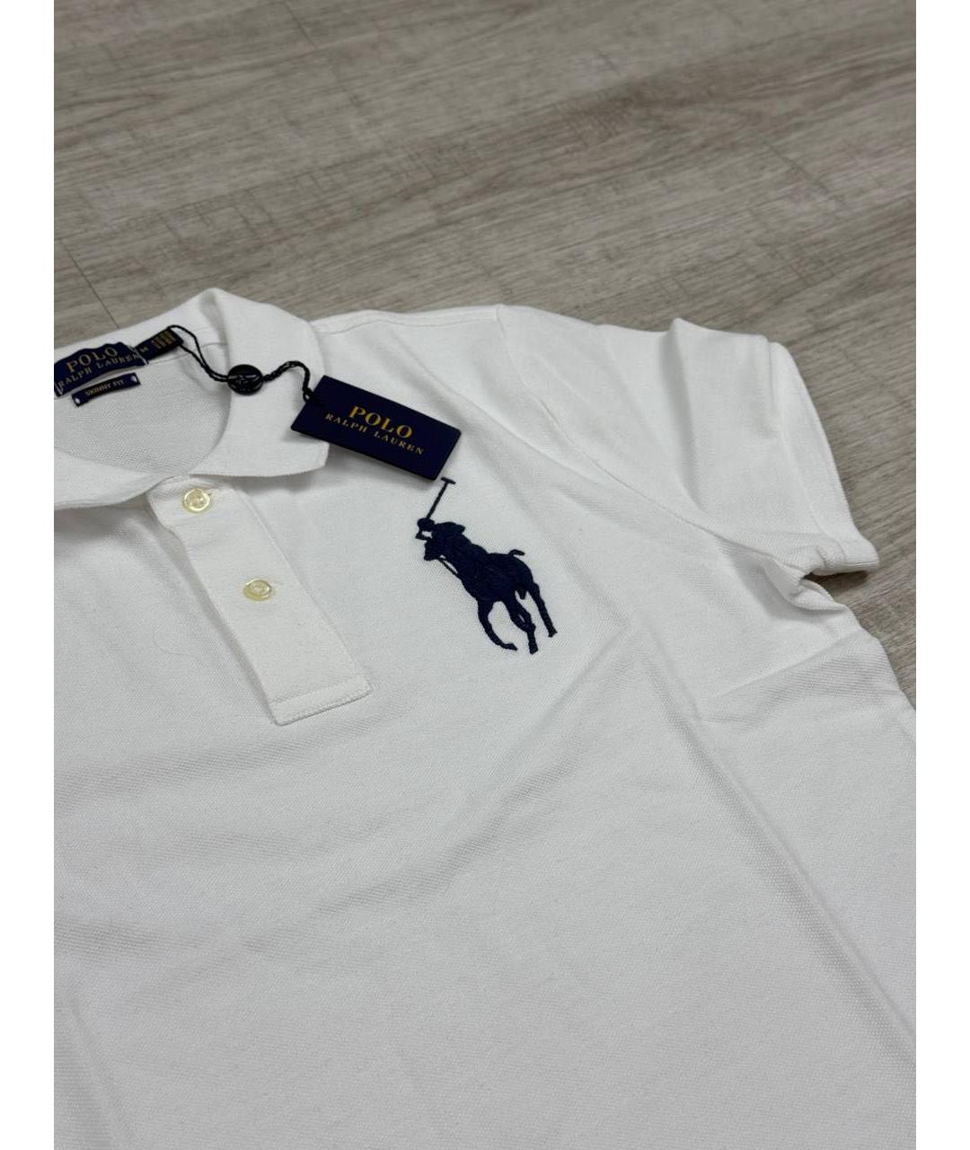 POLO RALPH LAUREN Белая футболка, фото 2