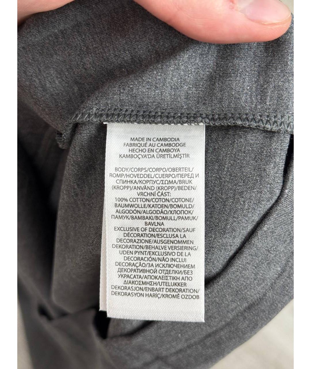 POLO RALPH LAUREN Антрацитовая хлопковая водолазка, фото 5