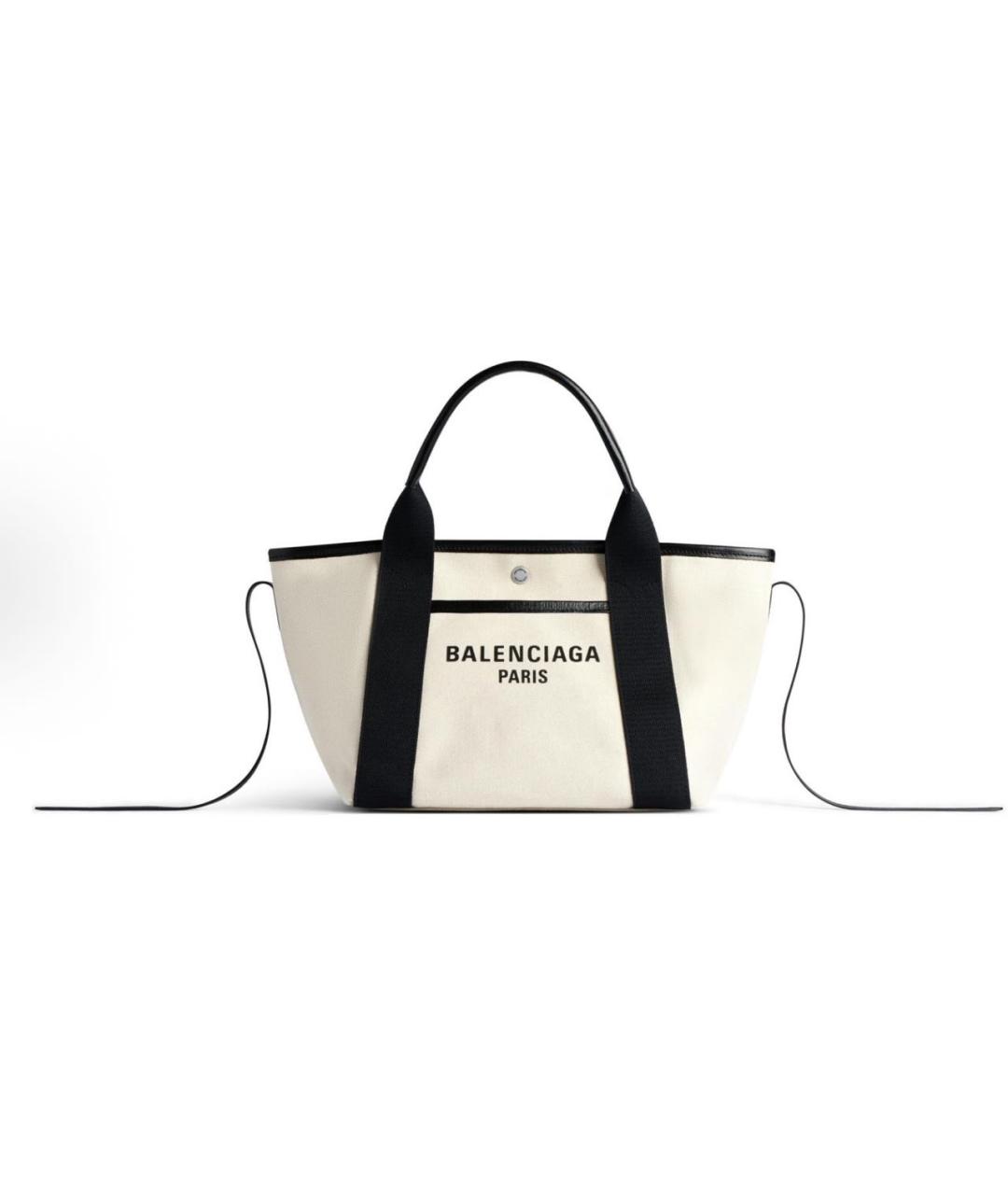 BALENCIAGA Белая сумка тоут, фото 4