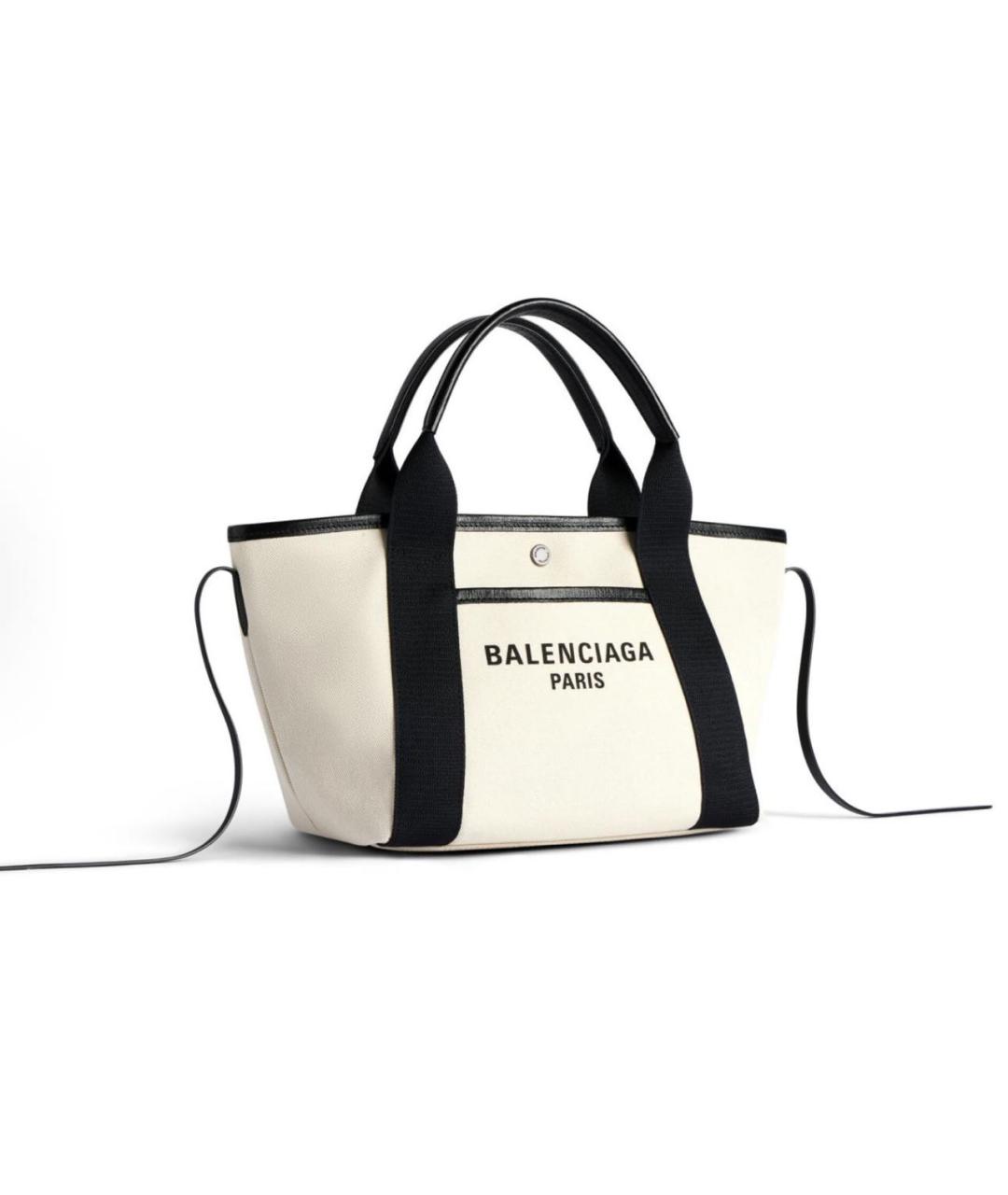 BALENCIAGA Белая сумка тоут, фото 2