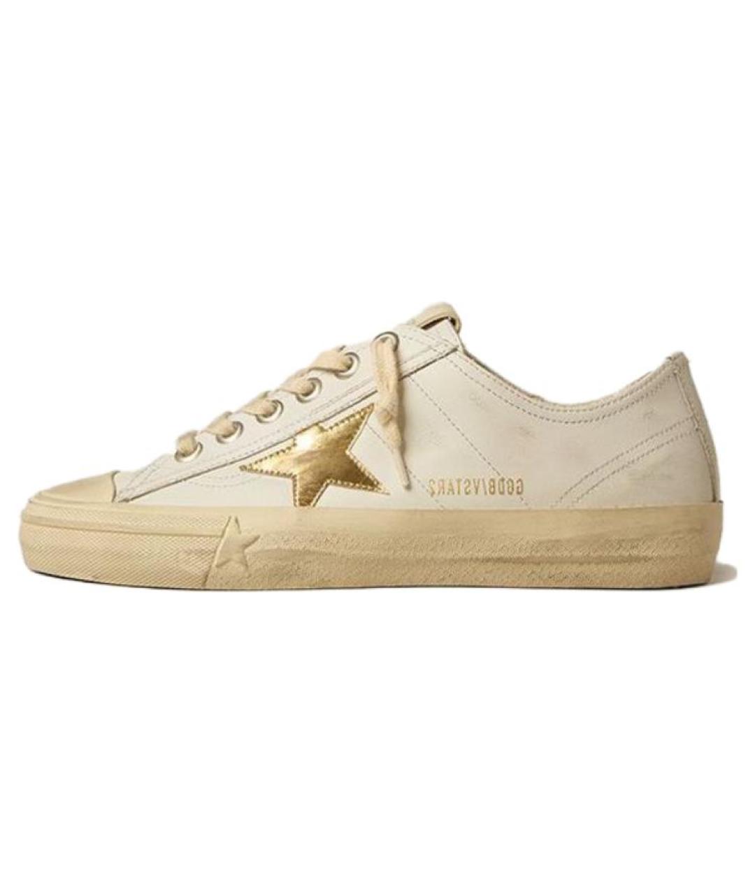 GOLDEN GOOSE DELUXE BRAND Бежевые кеды, фото 2