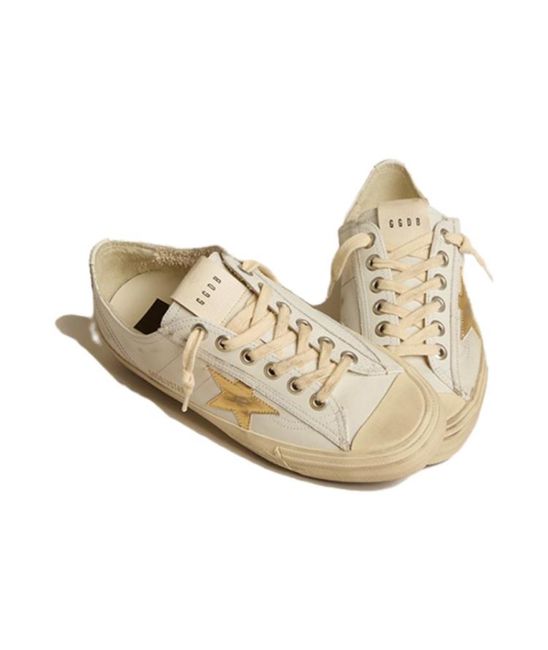 GOLDEN GOOSE DELUXE BRAND Бежевые кеды, фото 3