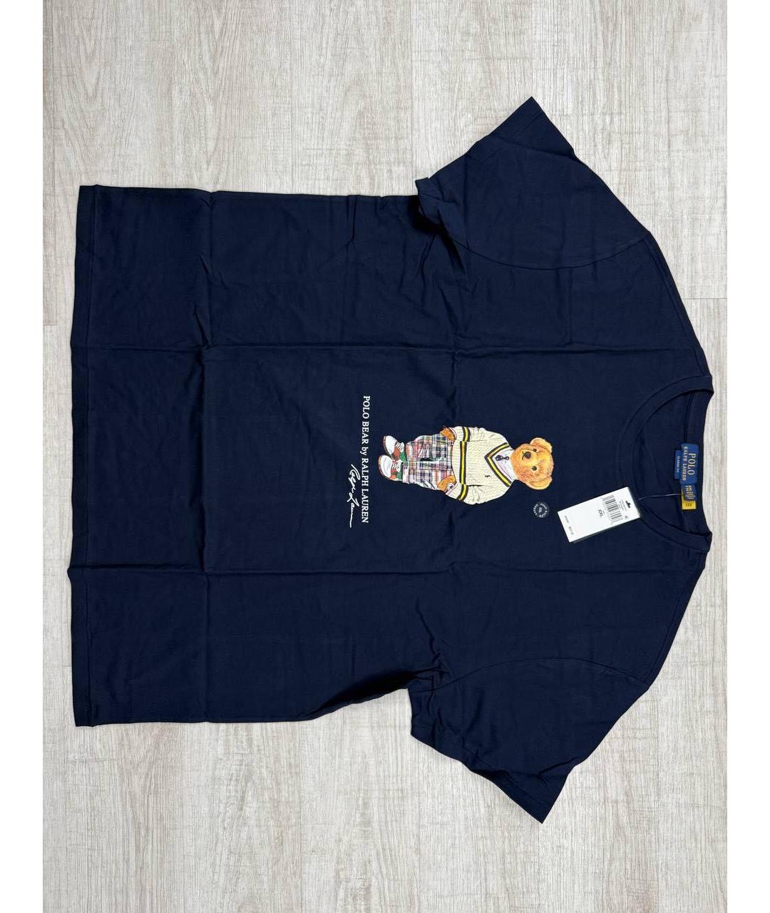 POLO RALPH LAUREN Темно-синяя футболка, фото 8
