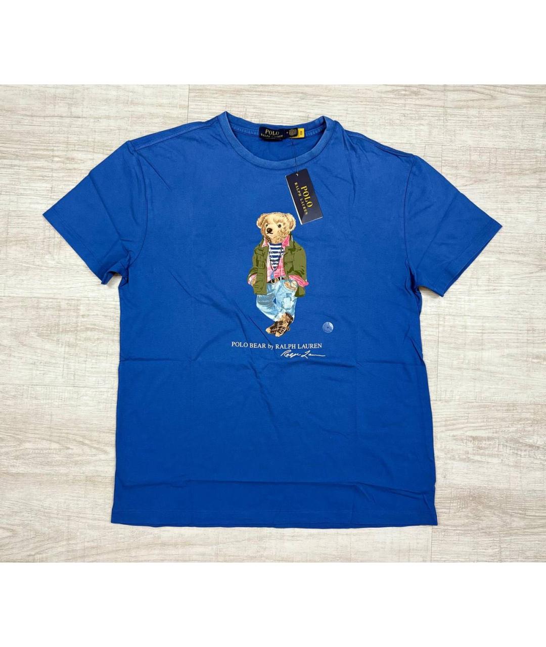 POLO RALPH LAUREN Синяя футболка, фото 6