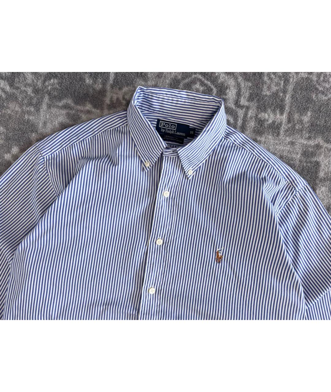 POLO RALPH LAUREN Хлопковая классическая рубашка, фото 2