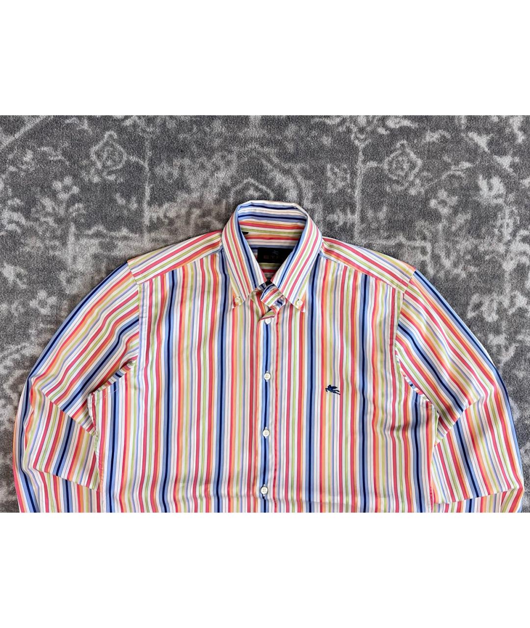 ETRO Мульти хлопковая классическая рубашка, фото 2
