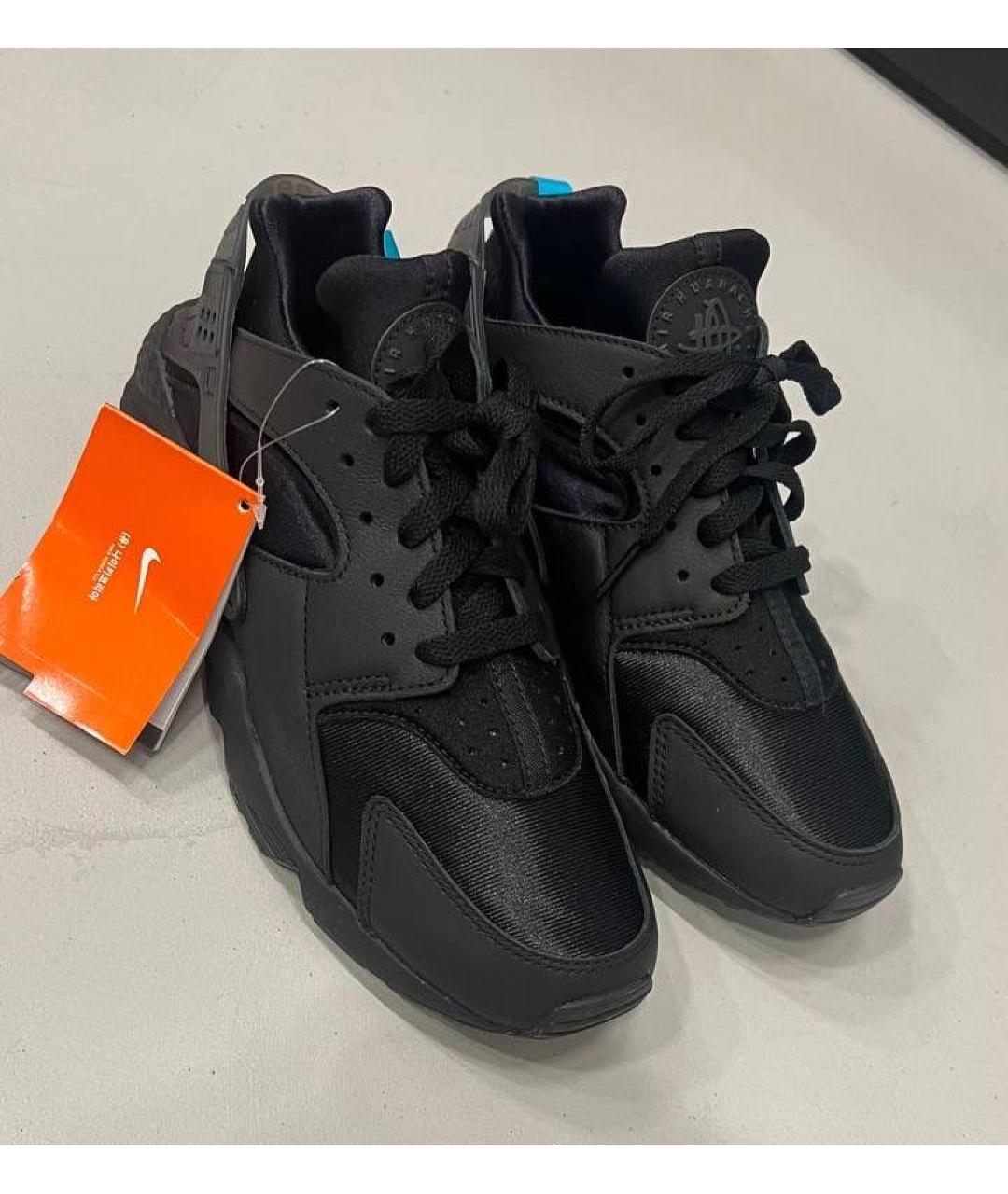 NIKE Черные низкие кроссовки / кеды, фото 4