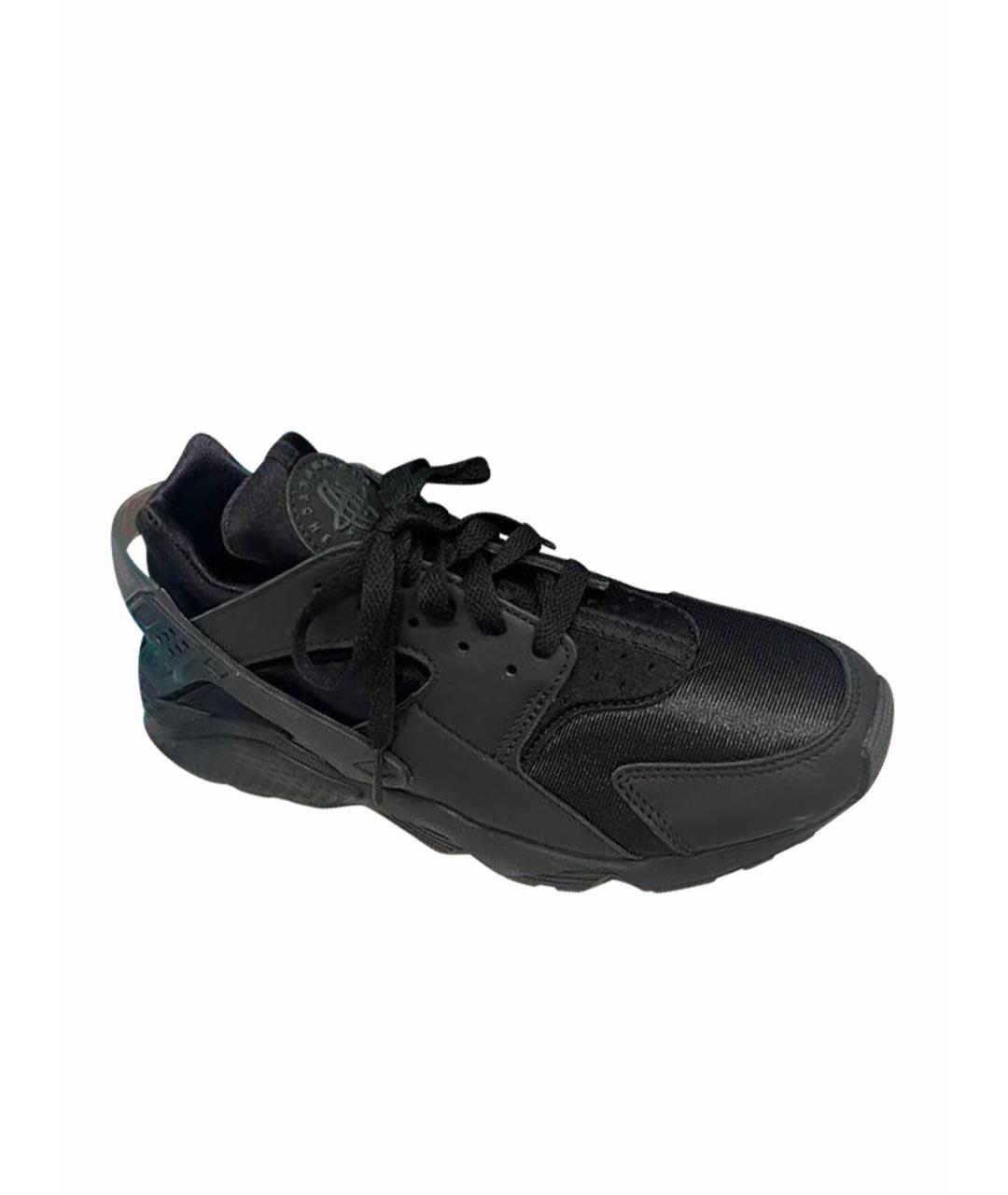 NIKE Черные низкие кроссовки / кеды, фото 1