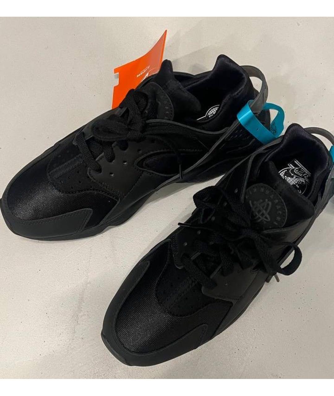 NIKE Черные низкие кроссовки / кеды, фото 2