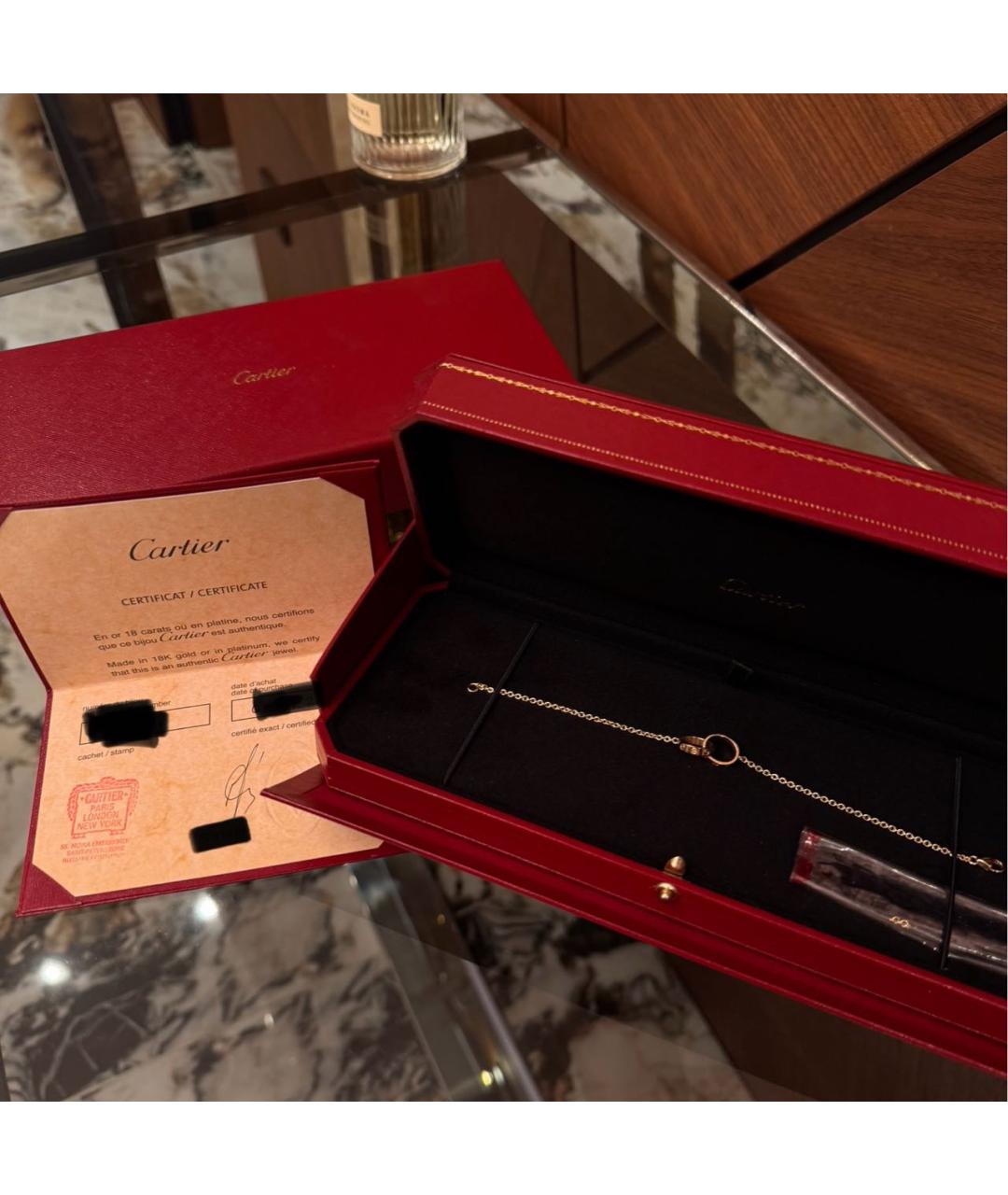 CARTIER Золотой браслет из желтого золота, фото 8