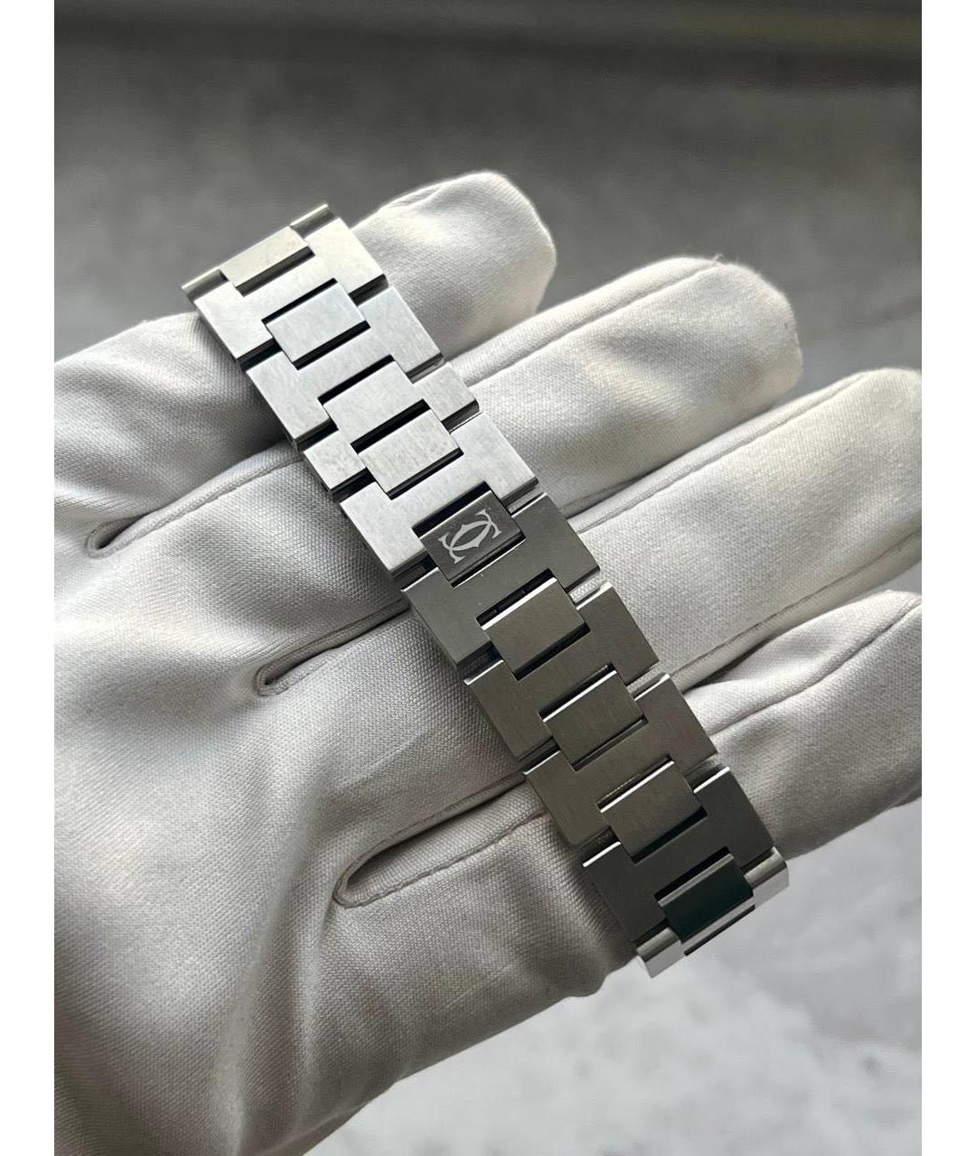 CARTIER Серебряные часы, фото 5