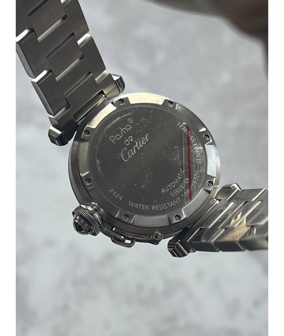 CARTIER Серебряные часы, фото 4