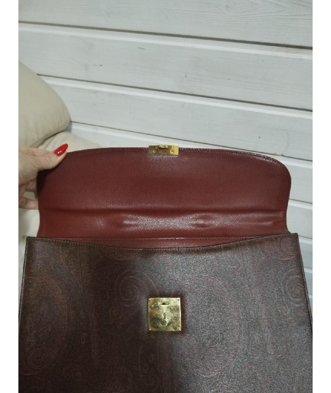 ETRO Бежевый портфель, фото 4