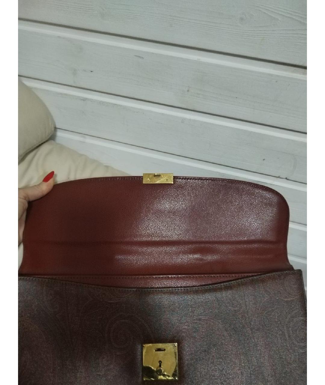 ETRO Бежевый портфель, фото 5