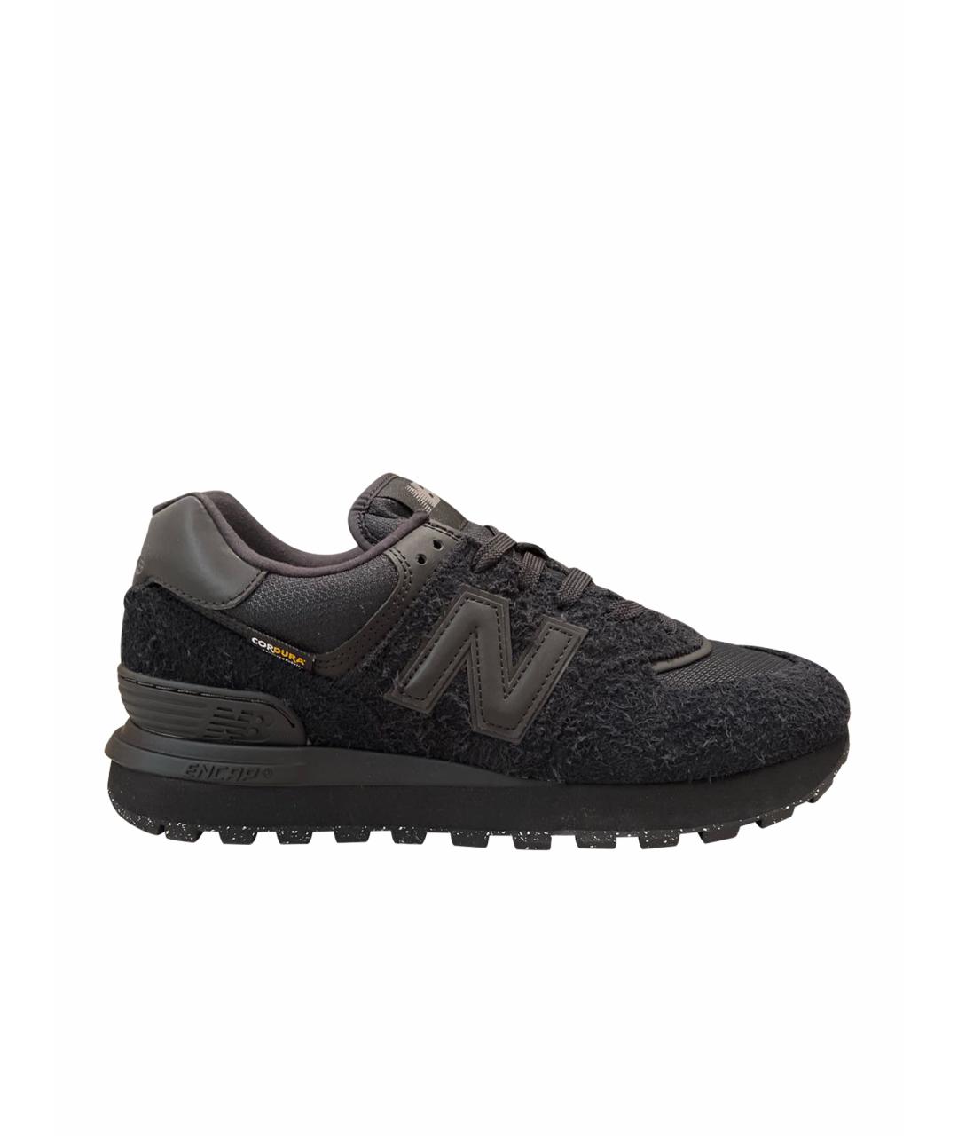 NEW BALANCE Черные низкие кроссовки / кеды, фото 1