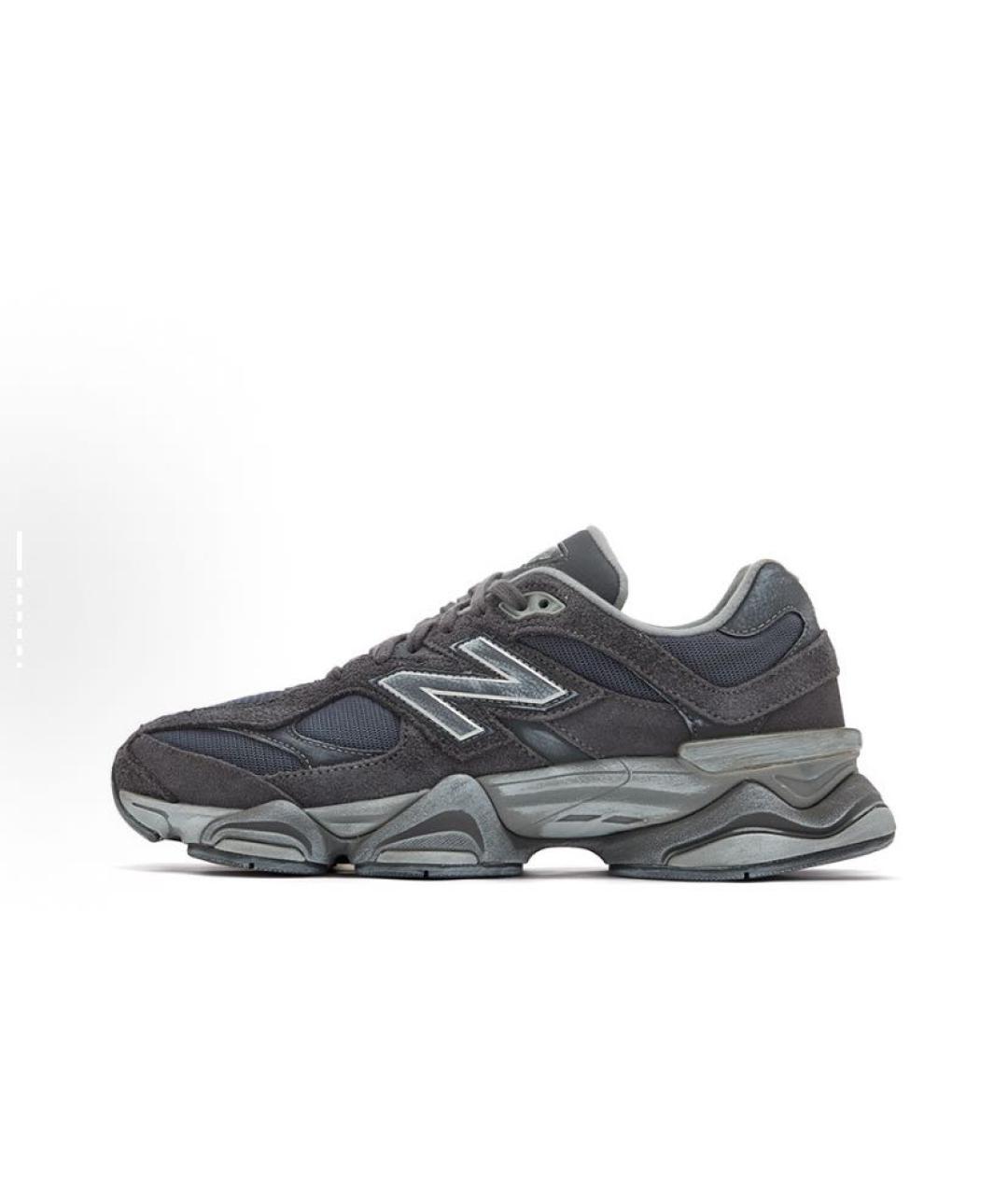 NEW BALANCE Черные замшевые кроссовки, фото 5