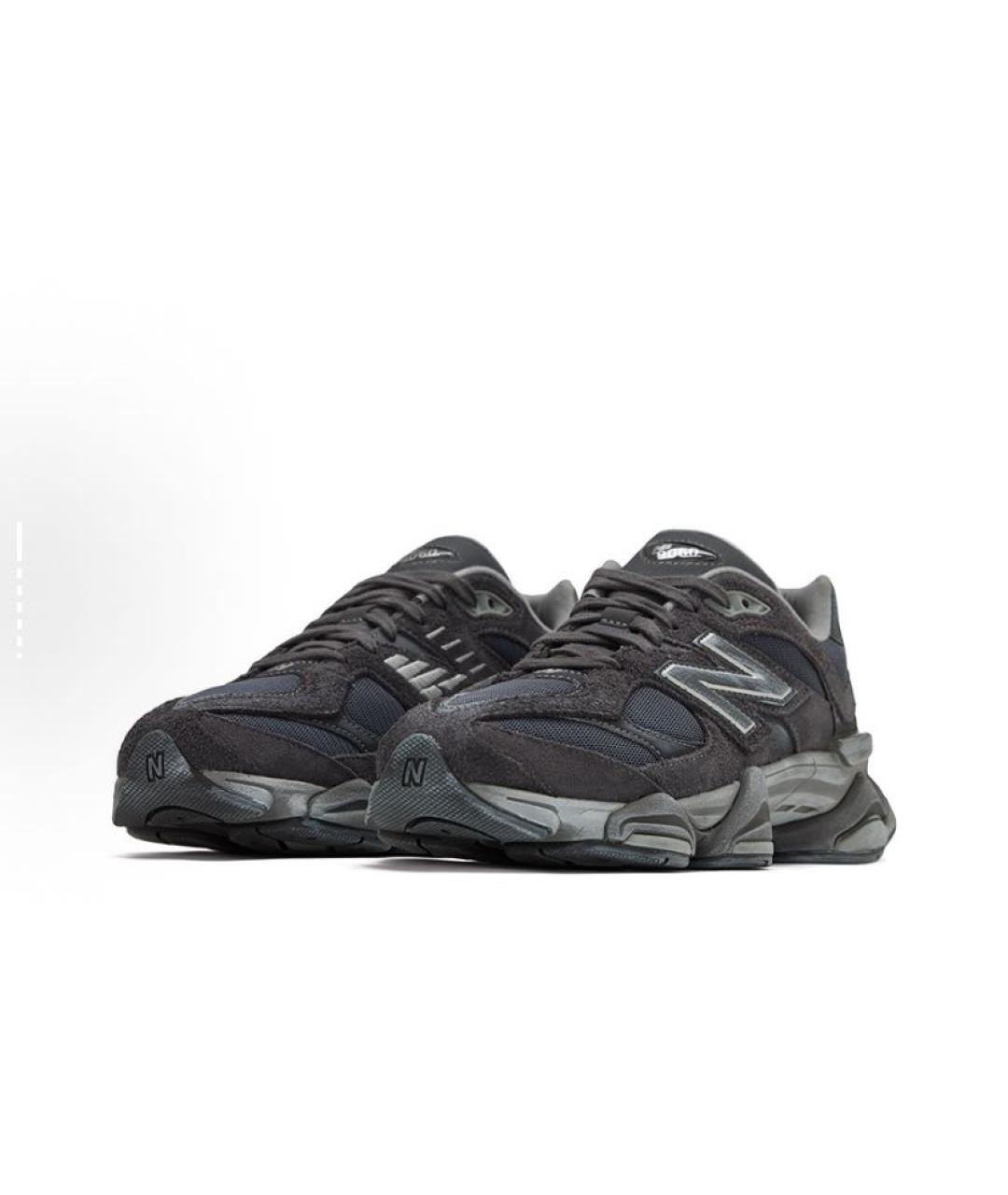 NEW BALANCE Черные замшевые кроссовки, фото 2