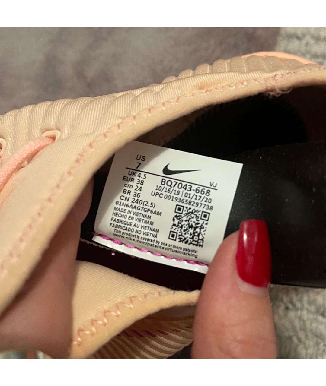NIKE Коралловые кроссовки, фото 7