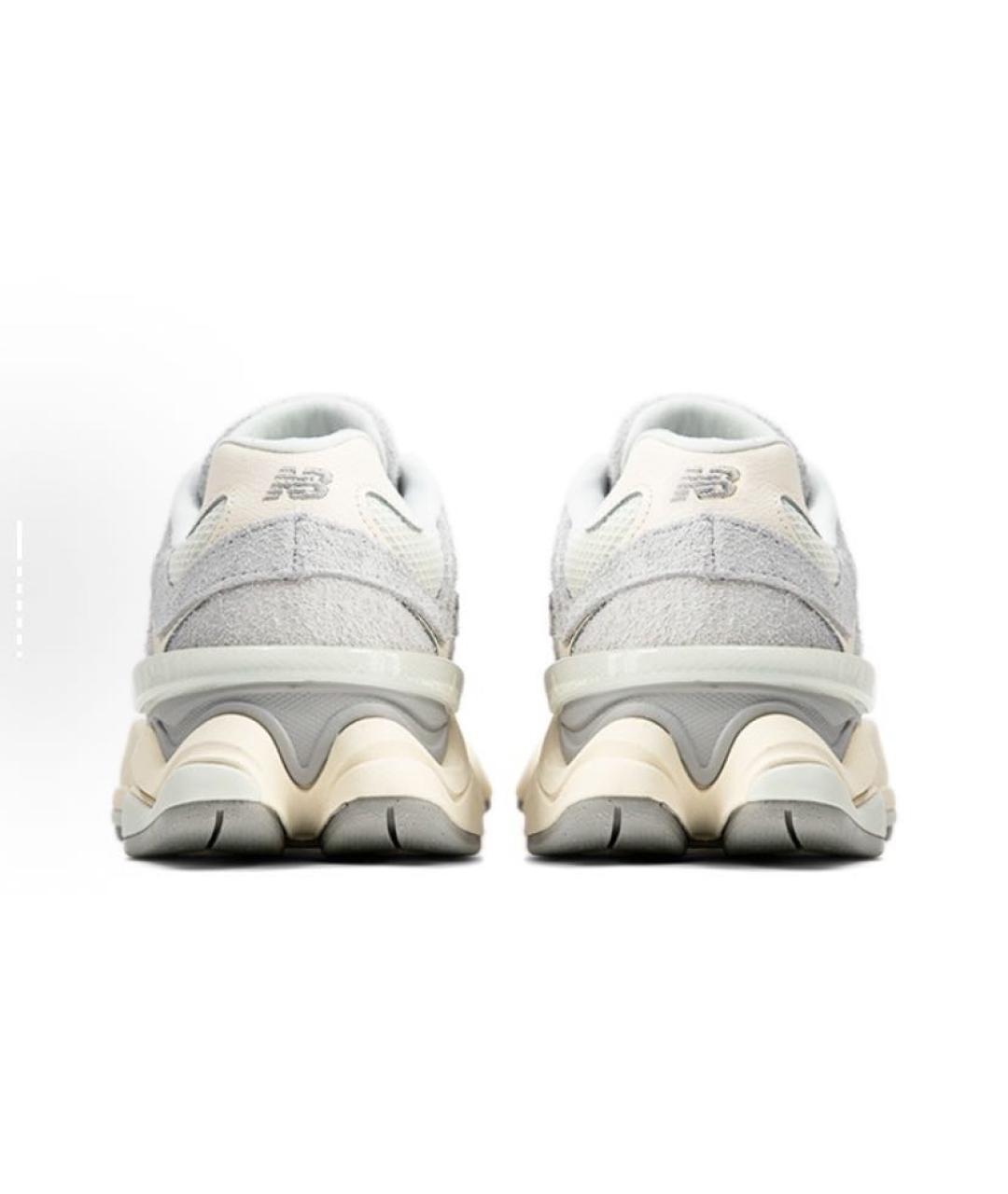 NEW BALANCE Серые замшевые кроссовки, фото 4