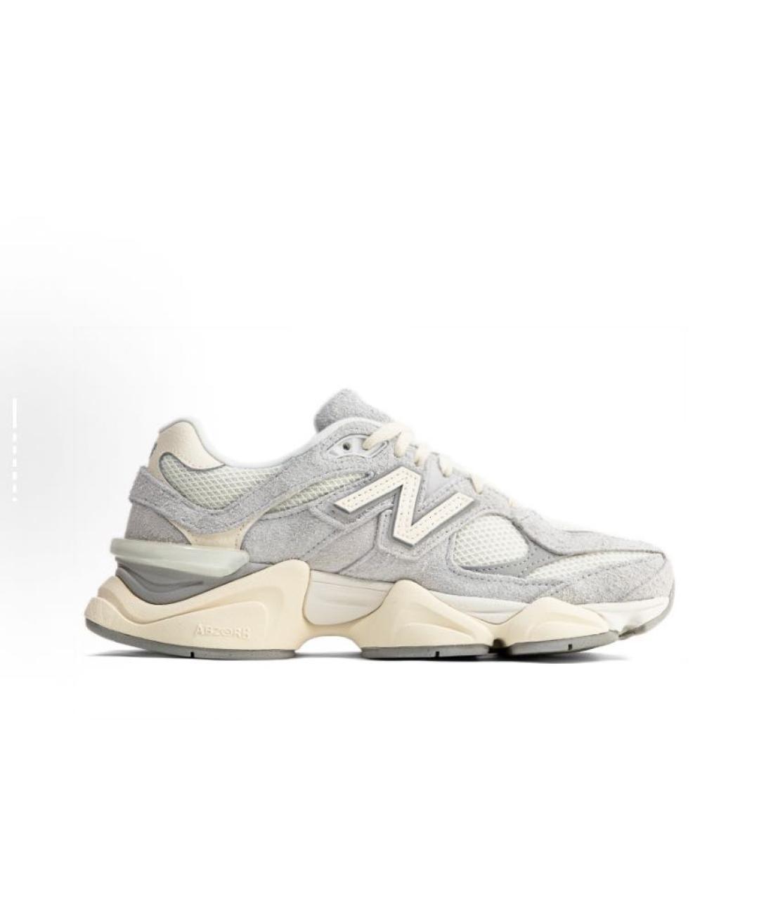 NEW BALANCE Серые замшевые кроссовки, фото 3
