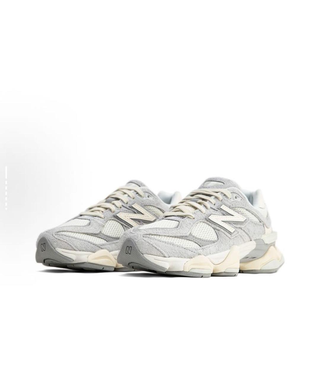 NEW BALANCE Серые замшевые кроссовки, фото 2